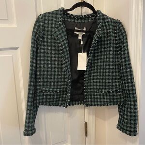 NWT Hugo Boss Johella Tweed Jacket
